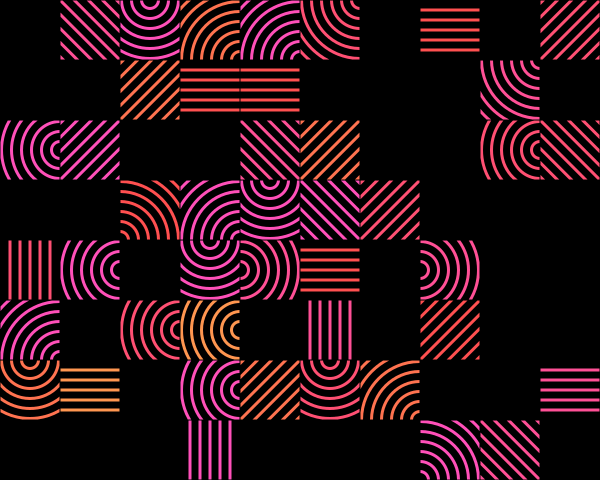 Seamless geometric pattern with interlocking lines and shapes creating a maze-like effect suitable for background or wallpaper design in a modern website or application interface. geometric, pattern, seamless, abstract, background
