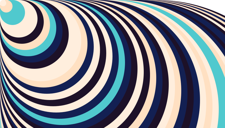 Delve into the mesmerizing swirls of 'Concentric,' an abstract blend of blue and white stripes set against a stark black background. This intricate design adds depth and movement, perfect for creating a captivating website experience. Blue and White Swirls, Abstract Stripes, Dynamic Art, Black Background, Intricate Design