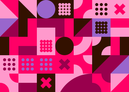 Discover the vibrant world of 'Pattern,' an abstract geometric design interwoven with a colorful mosaic. This dynamic composition is ideal for websites seeking an artistic, modern background. Abstract Geometric Design, Colorful Mosaic, Artistic Background, Modern Aesthetic, Dynamic Composition